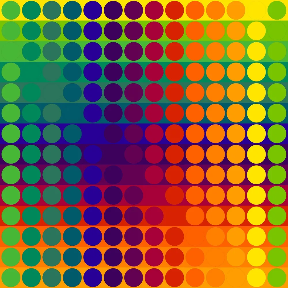 Lithografie Le Parc - Color Secuencia 2