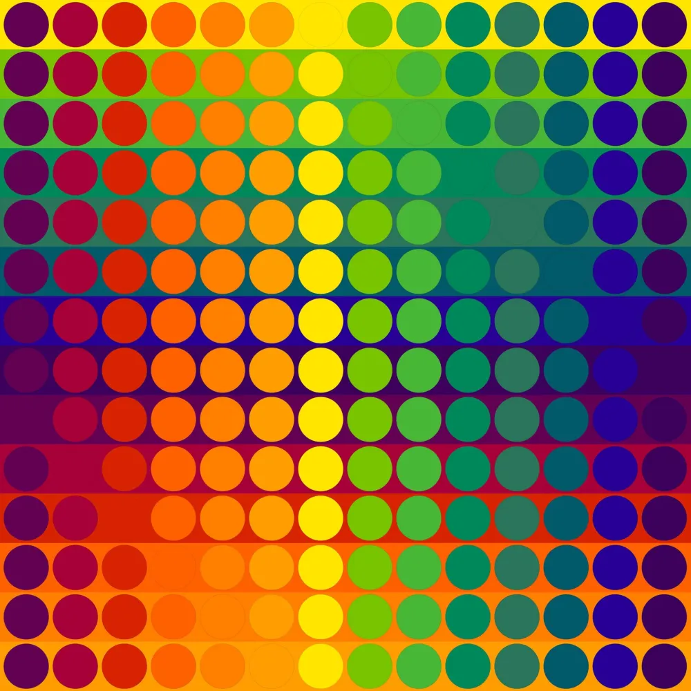 Lithografie Le Parc - Color Secuencia 5