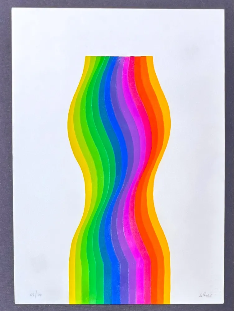 Zeefdruk Le Parc - Julio Le Parc (1928) - Screenprint on Paper - 1973