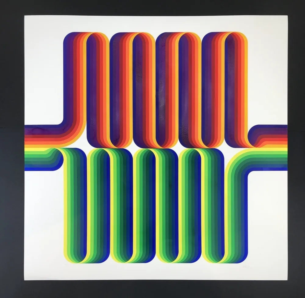 Zeefdruk Le Parc - LA LONGUE MARCHE