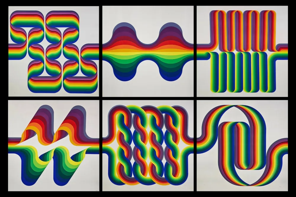 Lithografie Le Parc - La Longue Marche. The Complete Set, 1974