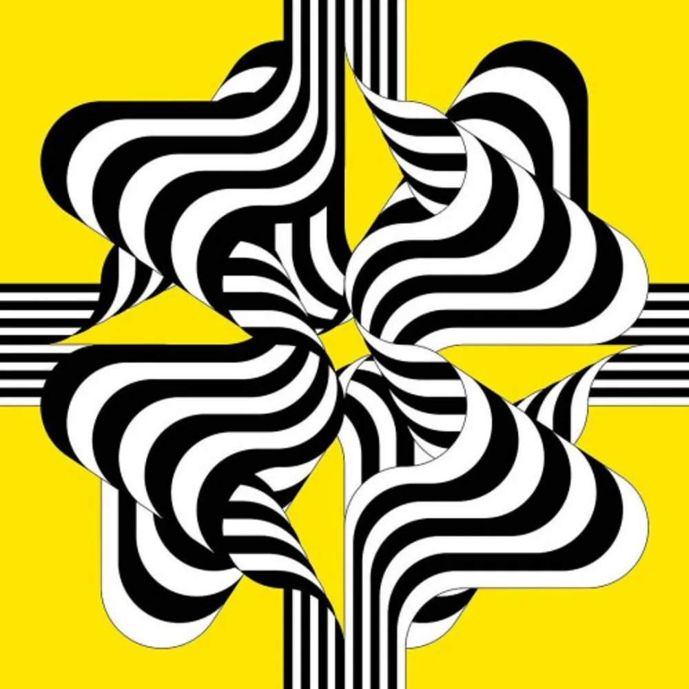 Lithografie Le Parc - Larga marcha, 4 bifurcaciones, 1