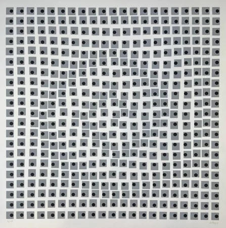 Zeefdruk Le Parc - Untitled