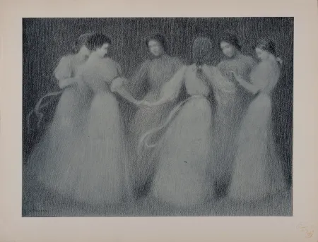 Lithografie Le Sidaner - La Ronde, 1897