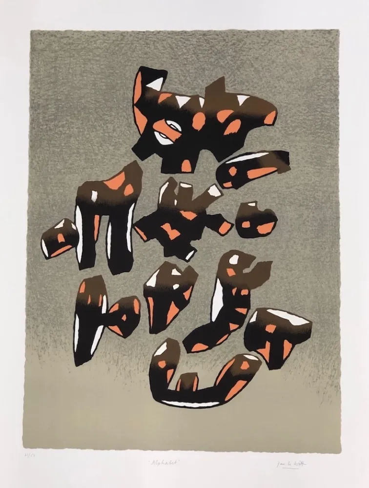 Lithografie Le Witt - Album internacional