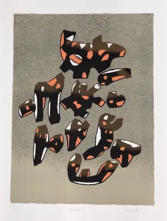 Lithografie Le Witt - Album internacional