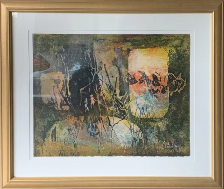 Gravure Lebadang - Abstract Forrest