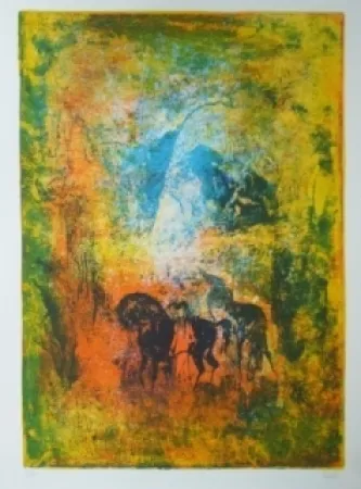 Lithografie Lebadang - Repiquages