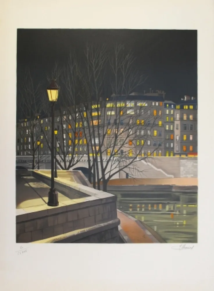 Lithografie Lecoindre - Les quais