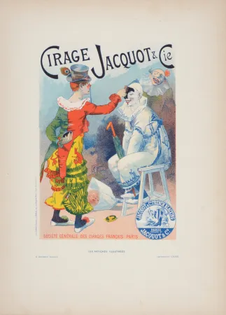 Lithografie Lefevre - Cirage Jacquot & Cie, 1896