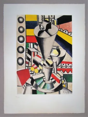 Zeefdruk Léger (After) - Éléments mécaniques