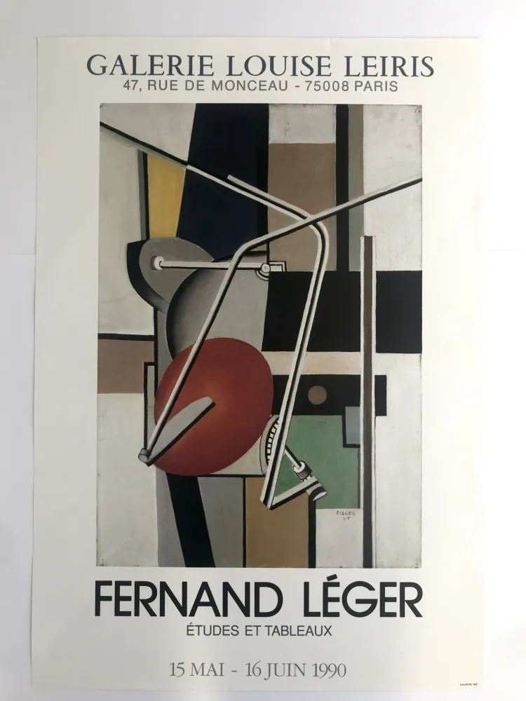 Poster Leger - Galerie Louise Leiris