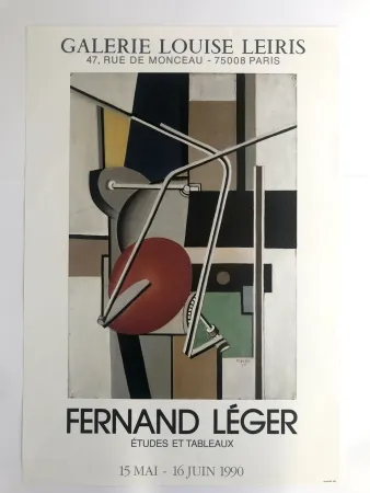 Poster Leger - Galerie Louise Leiris