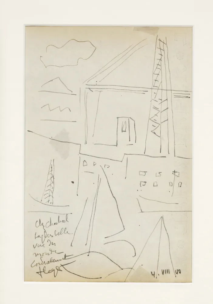 Geen Techniek Leger - Le pont transbordeur de Marseille, 1940. 