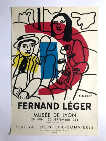 Poster Leger - Musée de Lyon