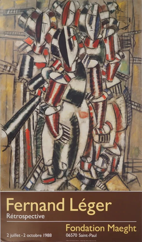 Geïllustreerd Boek Leger - Personnages cubistes au balcon
