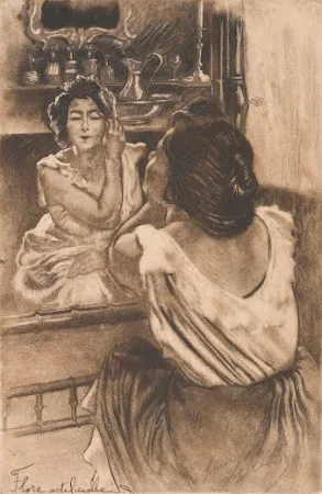 Ets En Aquatint Legrand - Flore Artificielle