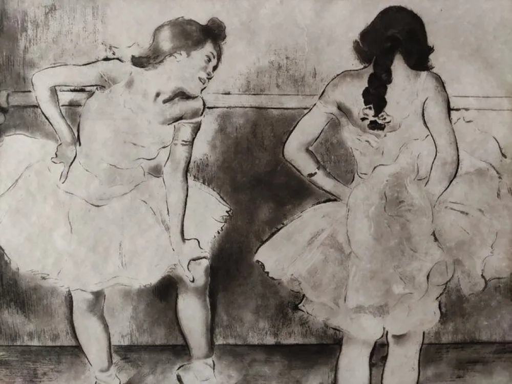 Ets En Aquatint Legrand - Repos (Les danseuses)