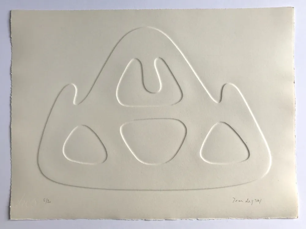 Reliëf Legros - Estampage géométrique inspiré des reliefs