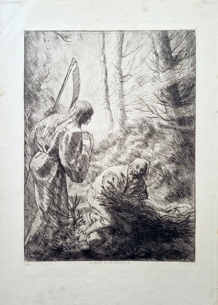 Ets Legros - La mort et le bucheron