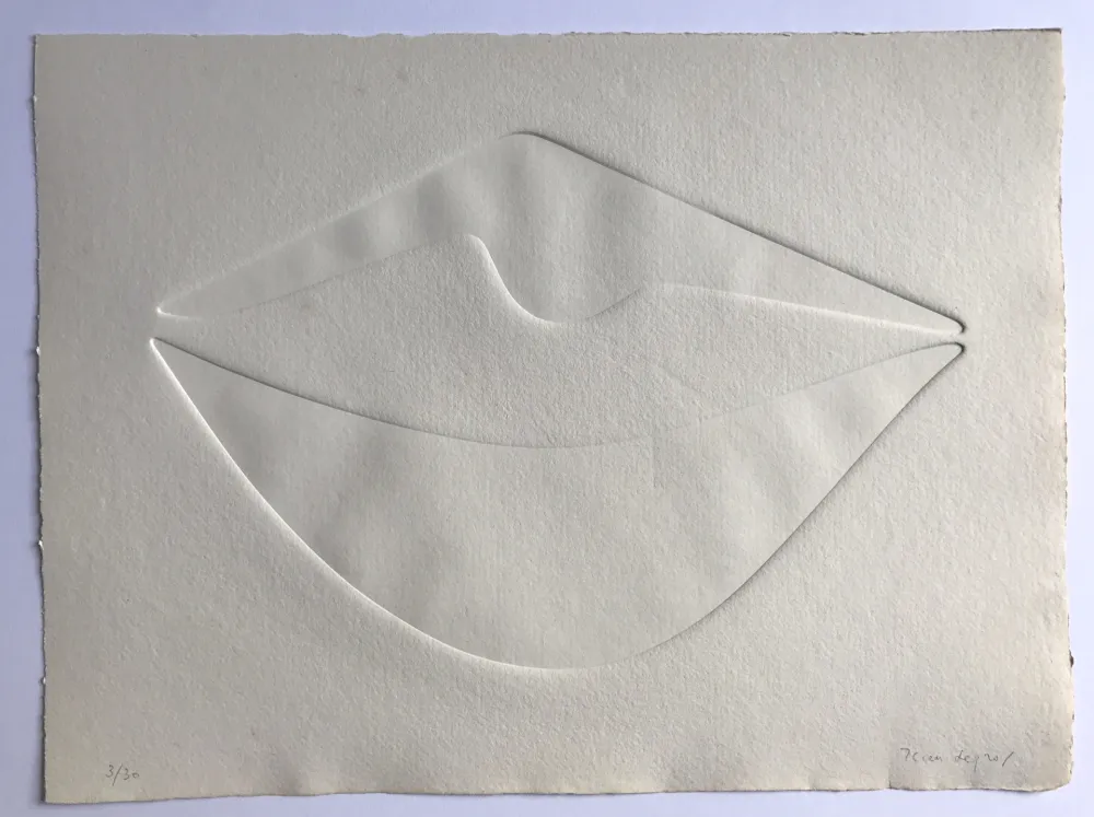 Reliëf Legros - Sans titre (relief III)