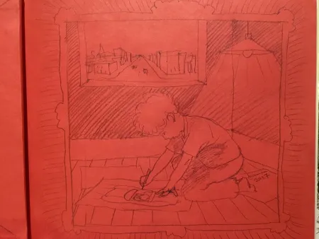 Geïllustreerd Boek Lehrer - Rocket Boy