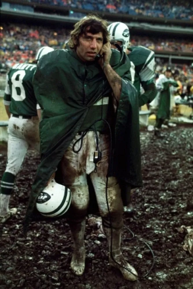 Fotografie Leifer - Joe Namath in the Mud