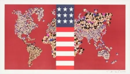 Lithografie Leirner - Dow Jones