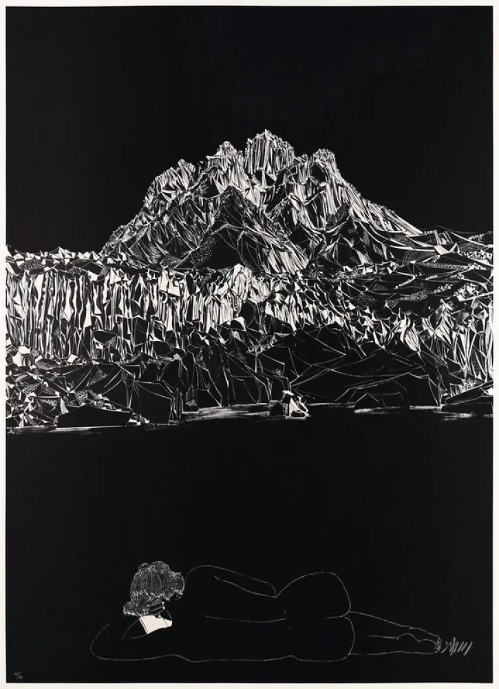 Lithografie Leng - Legend