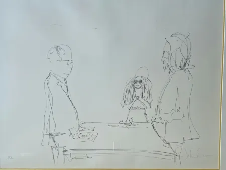 Lithografie Lennon -  “I do” , from Bag One Suite