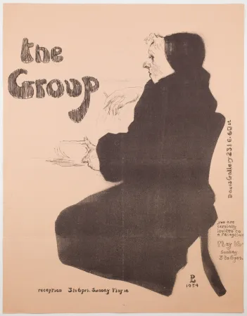 Lithografie Levine - The Group