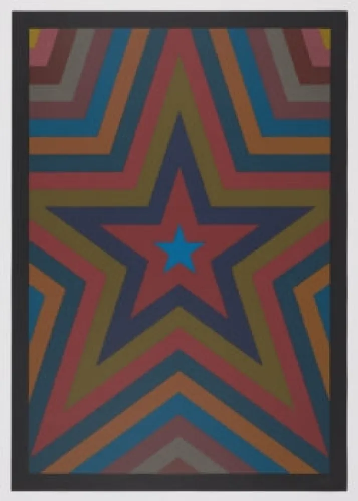 Zeefdruk Lewitt - Olympic Centennial