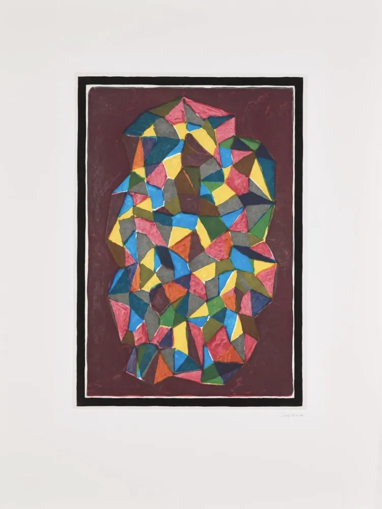 Ets En Aquatint Lewitt - Plate #1 (from Complex Forms)