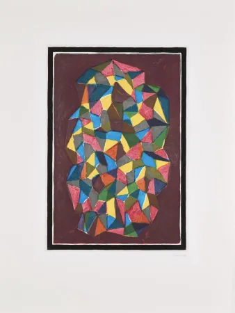 Ets En Aquatint Lewitt - Plate #1 (from Complex Forms)