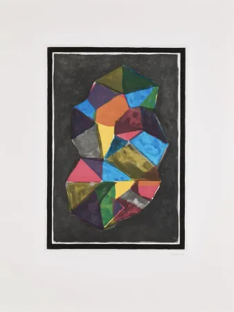 Ets En Aquatint Lewitt - Plate #4 (from Complex Forms)