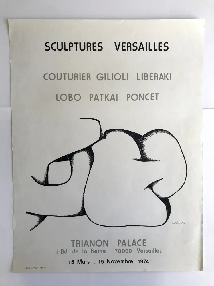 Poster Liberaki -  Trianon Palace / Versailles