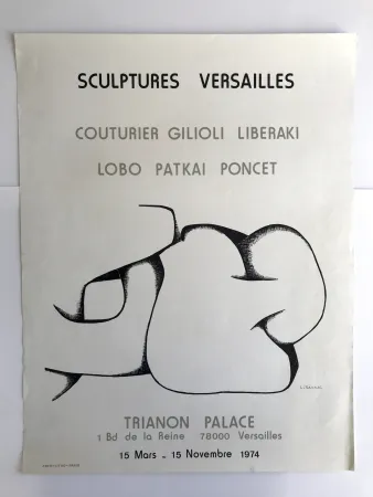 Poster Liberaki -  Trianon Palace / Versailles