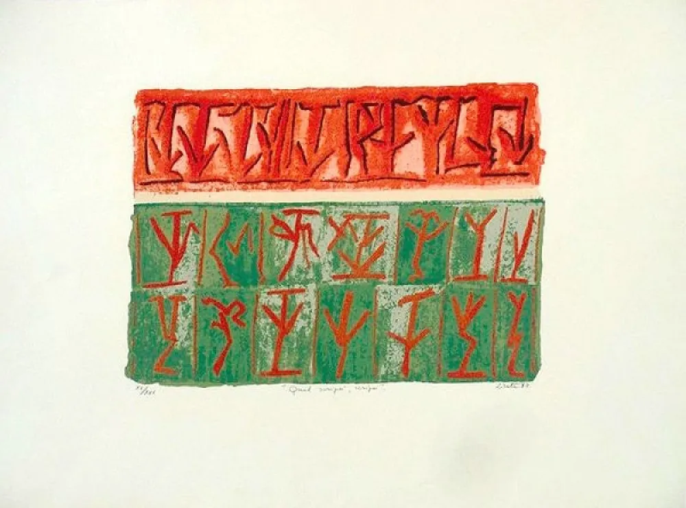 Aquatint Licata - Quod scripsi, scripsi