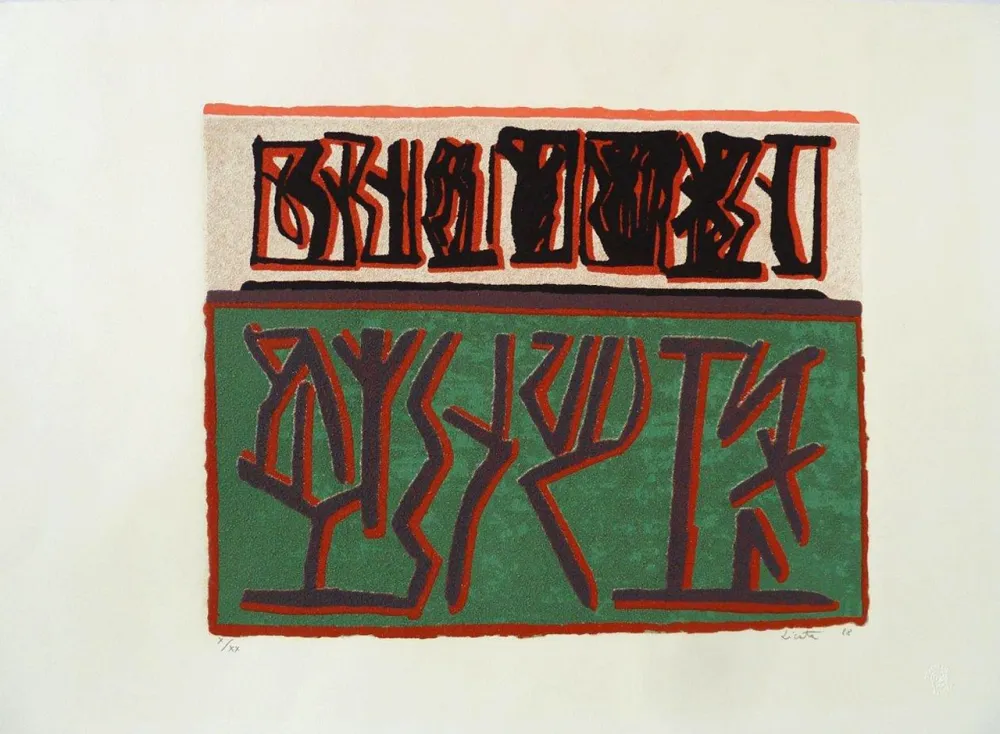 Lithografie Licata - Sans titre