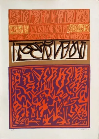 Lithografie Licata - Sans Titre