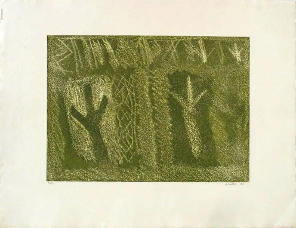 Lithografie Licata - Sans Titre