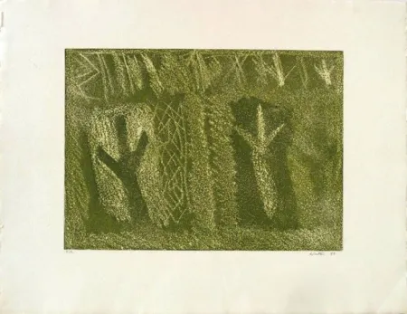 Lithografie Licata - Sans Titre