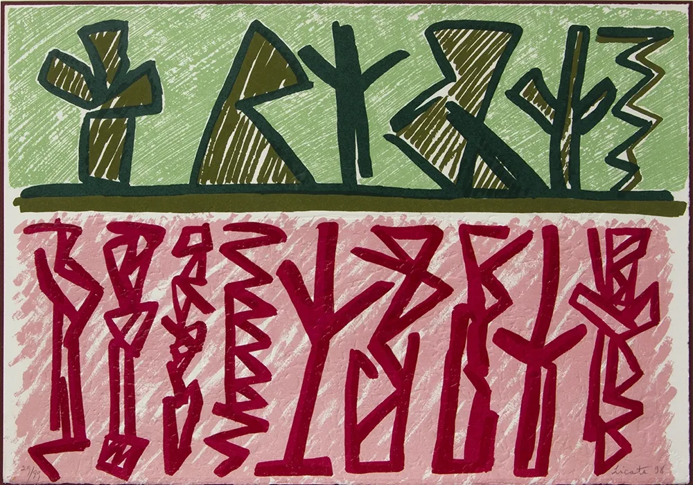 Lithografie Licata - SENZA TITOLO