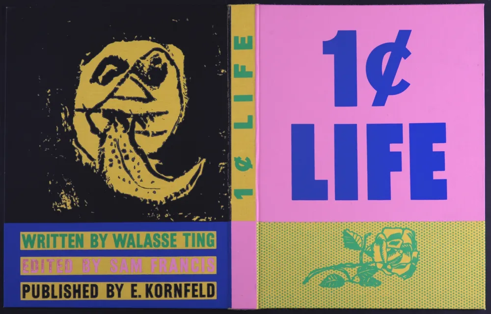 Zeefdruk Lichtenstein - 1 Cent Life, 1964 (Cover)