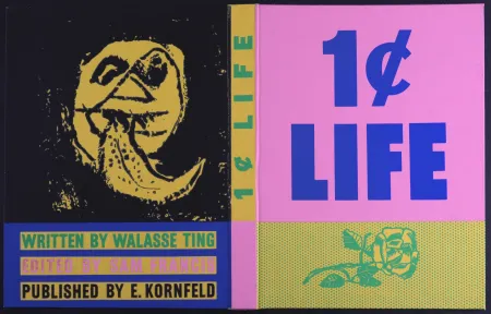 Zeefdruk Lichtenstein - 1 Cent Life, 1964 (Cover)
