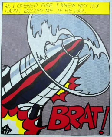 Poster Lichtenstein - As I opened fire
