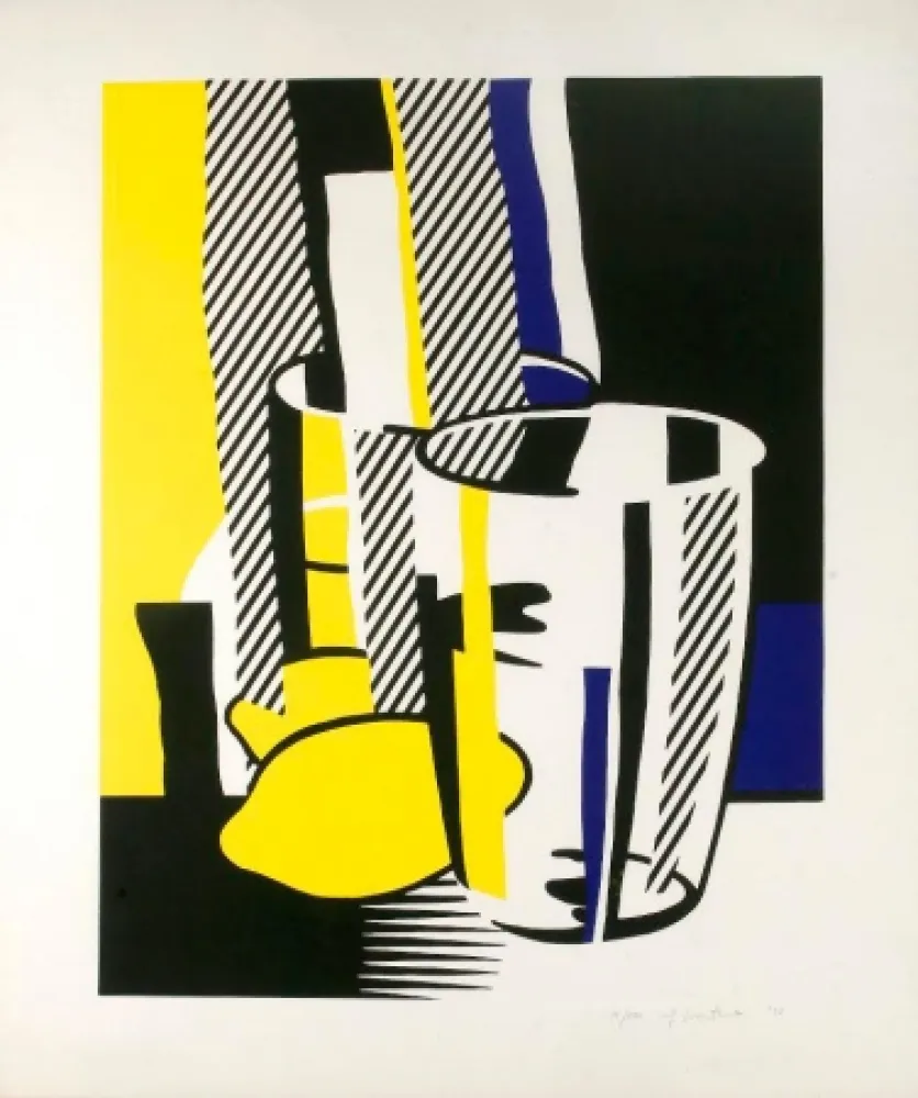Zeefdruk Lichtenstein - Before the Mirror