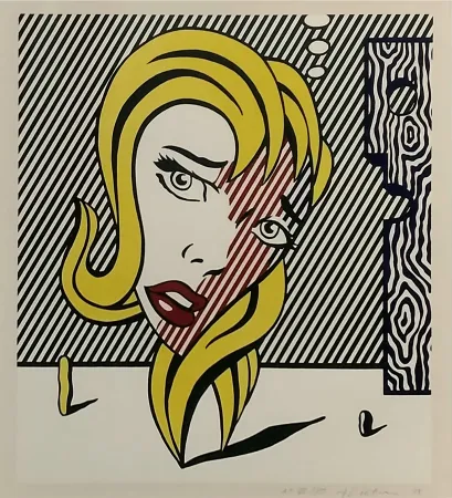 Lithografie Lichtenstein - BLONDE (SURREALIST SERIES)