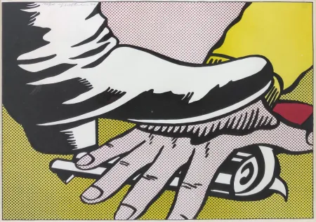 Lithografie Lichtenstein - FOOT AND HAND
