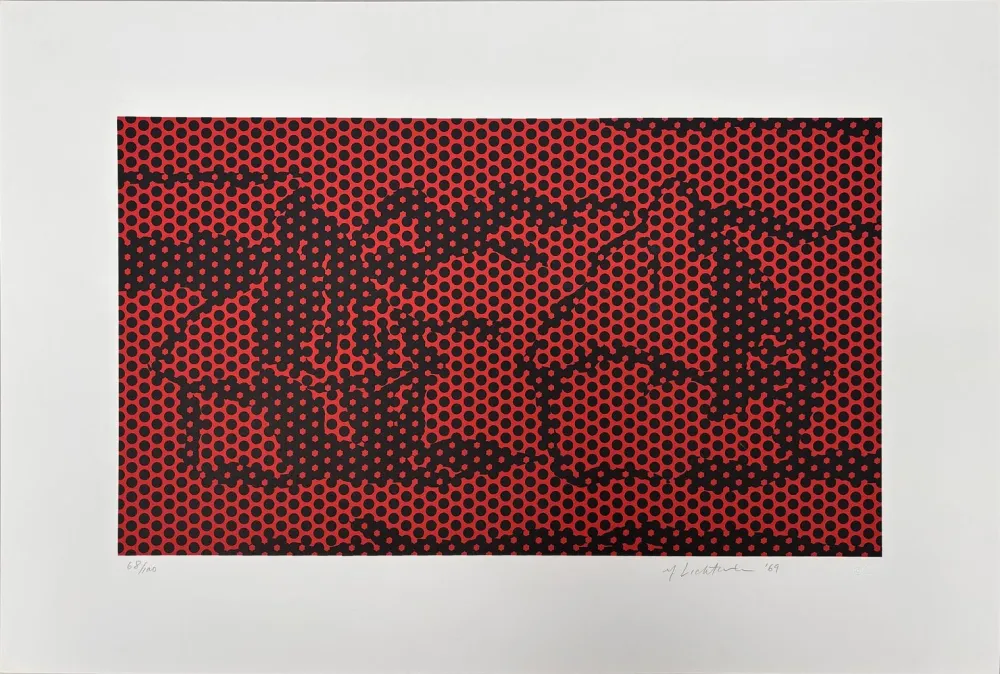 Lithografie Lichtenstein - Haystack #6